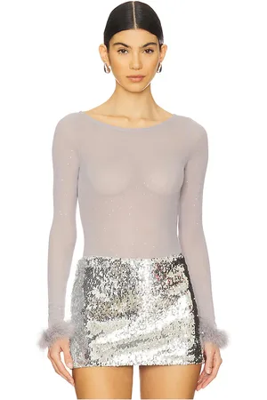 REVOLVE MORE TO COME More to come body fallon en color gris claro talla L en - Light Grey. Talla L (también en M, S, XS, XXS).