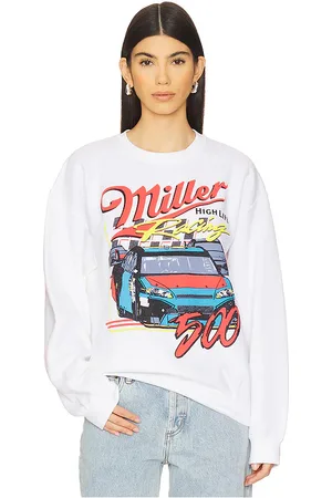 REVOLVE Junk Food Junk food sudadera miller racing 500 en color talla L en - White. Talla L (también en M, S, XL/1X, XS).