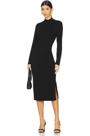 REVOLVE Steve Madden Steve madden vestido maja sweater en color negro talla L en - Black. Talla L (también en M, S, XL, XS).