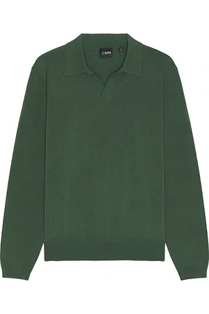 REVOLVE Cuts Cuts polo de manga larga riviera en color verde talla S en - Green. Talla S (también en XL/1X).