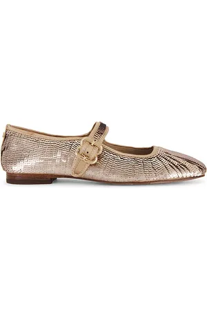 REVOLVE Sam Edelman Sam edelman zapatillas de ballet michaela en color oro metálico talla 10 en - Metallic Gold. Talla 10 (también en 7.5, 8, 8.5