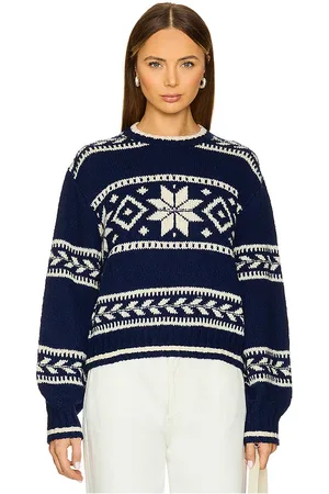 REVOLVE Polo Ralph Lauren Polo ralph lauren suéter de algodón y lana snowflake en color azul marino talla L en - Navy. Talla L (también en M