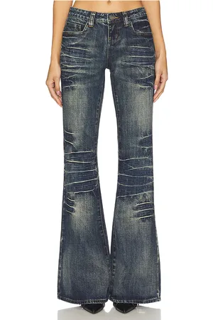 REVOLVE Jaded London Jaded london jeans acampanados extreme en color azul talla 24 en - Blue. Talla 24 (también en 25, 30).