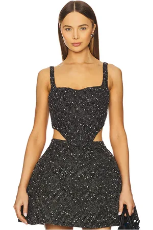 REVOLVE Bardot Bardot corsé bustier en color talla 10 en - Black. Talla 10 (también en 12, 2, 4, 6, 8).