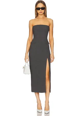 REVOLVE Bardot Bardot vestido midi sin tirantes nikki en color talla 10 en - . Talla 10 (también en 12, 2, 4, 6, 8).