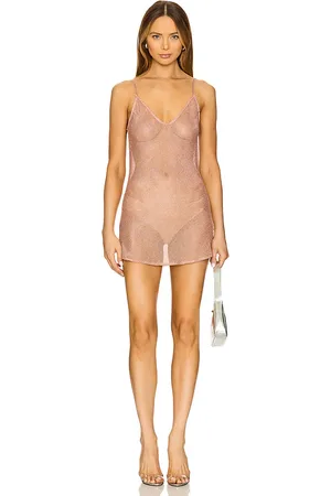 REVOLVE Bella Venice Bella venice vestido lencero jordan en color rose talla L en - Rose. Talla L (también en M, S, XL, XS).
