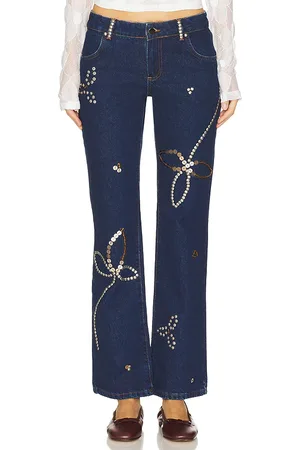 REVOLVE SIEDRES Siedres corte bota luisia en color azul talla 36 en - Blue. Talla 36 (también en 38, 40).