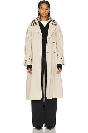 REVOLVE Free People Free people trenca free people need it en color beige talla L en - Beige. Talla L (también en M, S, XL, XS).