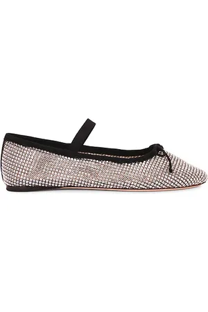 REVOLVE Loeffler Randall Loeffler randall zapatillas ballet leonie en color neutral metálico talla 8 en - Metallic Neutral. Talla 8 (tam