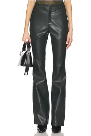 REVOLVE SER.O.YA Ser.o.ya pantalón de piel sintética ronja en color verde oscuro talla 0 en - Dark Green. Talla 0 (también en 00, 12, 2, 4, 6, 8)