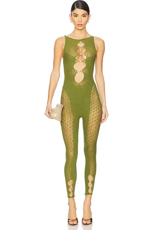 REVOLVE POSTER GIRL Poster girl mono con recorte janice en color verde salvia talla all en - Sage. Talla all.