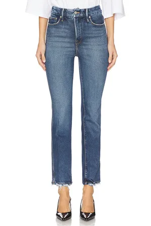 REVOLVE Good American Good american jean recto good curve en color azul talla 0 en - Blue. Talla 0 (también en 14, 2, 20, 22, 24).