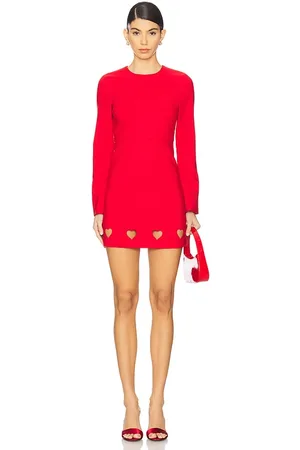 REVOLVE LIKELY Likely vestido leva en color rojo talla 0 en - Red. Talla 0 (también en 00, 12, 2, 4, 6, 8).