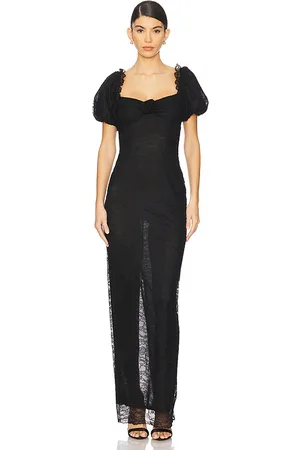 REVOLVE Stone Cold Fox Stone cold fox vestido largo rowan en color talla L en - Black. Talla L (también en M, S, XL, XS, XXS).