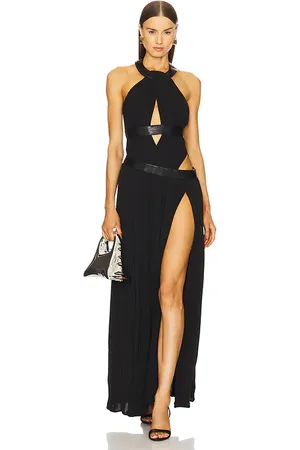 REVOLVE Cult Gaia Cult gaia vestido largo akshara en color talla L en - Black. Talla L (también en XL).