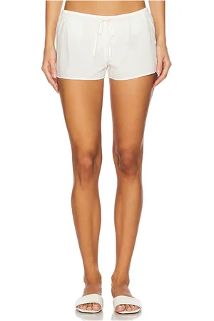 REVOLVE Montce Swim Montce swim shorts de tiro bajo con cordón en color blanco talla L en - White. Talla L (también en M, S, XS).