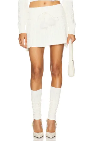 REVOLVE MAJORELLE Majorelle falda tamar en color blanco talla L en - White. Talla L (también en M, S, XS).