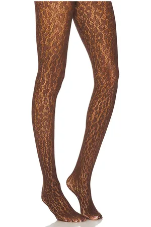 REVOLVE Wolford Wolford medias leo en color marrón talla L en - Brown. Talla L (también en M, S, XS).