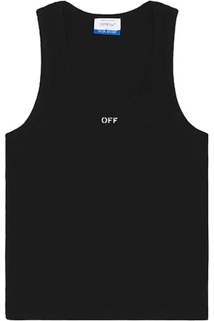 REVOLVE OFF-WHITE Off-white camiseta tirantes off stamp en color talla L en - Black. Talla L (también en S, XL/1X).