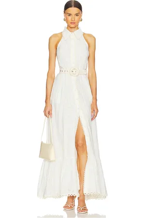 REVOLVE HEMANT AND NANDITA Hemant and nandita vestido camisero en color talla L en - White. Talla L (también en S, XL).