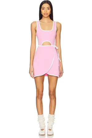 REVOLVE BEACH RIOT Beach riot vestido astrid en color rosado talla L en - Pink. Talla L (también en M, S, XL).