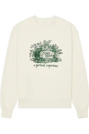 REVOLVE Museum of Peace and Quiet Museum of peace and quiet cuello redondo spiritual en color crema talla L en - Cream. Talla L (también en M, S, XS).