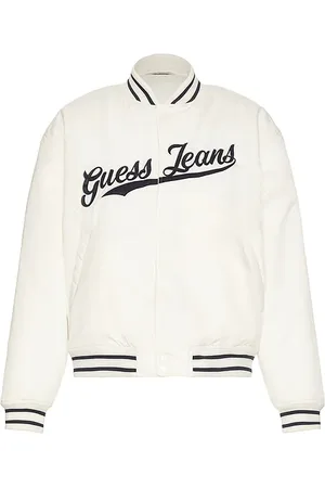 REVOLVE Guess Jeans Guess jeans chaqueta en color crema talla L en - Cream. Talla L (también en M, S, XL/1X).