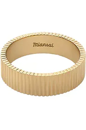REVOLVE Miansai Miansai anillo en color oro metálico talla 10 en - Metallic Gold. Talla 10 (también en 11).