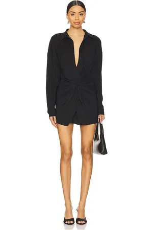 REVOLVE Mother of All Mother of all vestido camisero lorelei en color talla XL en - Black. Talla XL (también en S, XS).