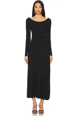REVOLVE Rohe Rohe vestido de punto con hombros descubiertos en color talla 36/4 en - Black. Talla 36/4 (también en 38/6, 40/8).