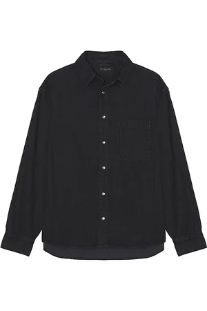 REVOLVE ALLSAINTS Allsaints camisa en color negro talla L en - Black. Talla L (también en M, S).
