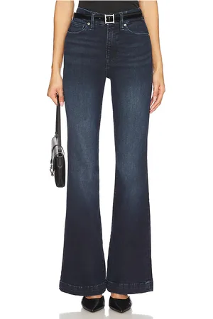REVOLVE Good American Good american pantalón campana always fits good legs en color azul talla 14-18 en - Blue. Talla 14-18 (también en 28-32, 6-12)