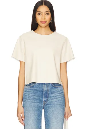 REVOLVE Steve Madden Steve madden ezra top en color ivory talla L en - Ivory. Talla L (también en M, S, XL, XS).