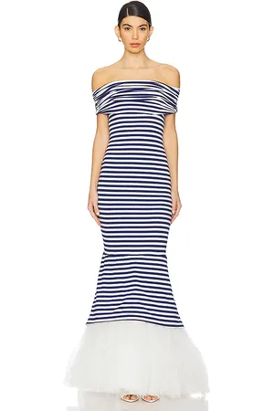 REVOLVE Bronx and Banco Bronx and banco vestido de rayas malory en color azul marino talla M en - Navy. Talla M (también en S).