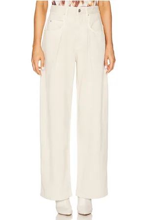 REVOLVE Isabel Marant Etoile Isabel marant etoile rachelle jeans en color crema talla 36/4 en - Cream. Talla 36/4 (también en 40/8).