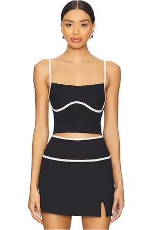 REVOLVE WellBeing + BeingWell Wellbeing + beingwell camiseta tirantes flowwell en color negro talla M en - Black. Talla M (también en S, XS).