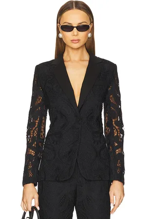 REVOLVE Alexis Alexis chaqueta de encaje en color talla L en - Black. Talla L (también en S, XS).