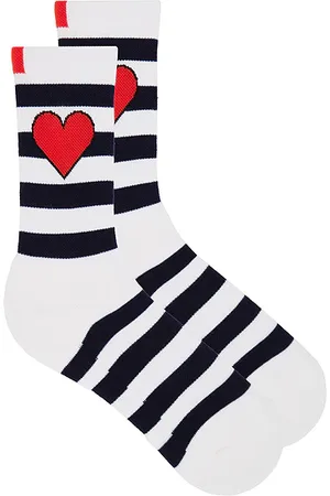 REVOLVE Kule Kule calcetines en color negro, blanco talla all en - Black,White. Talla all.