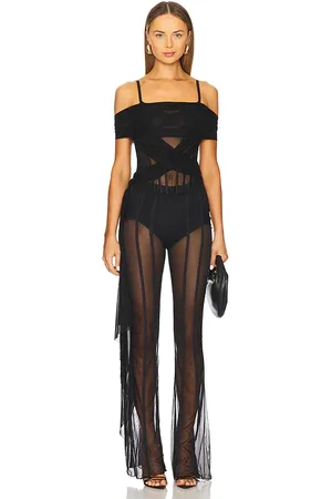 REVOLVE Santa Brands Santa brands corset drapeado en color talla S en - Black. Talla S (también en XS).