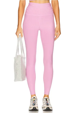 REVOLVE Beyond Yoga Beyond yoga spacedye raise the barre shirred legging en color rosado talla L en - Pink. Talla L (también en M, S, XL, XS