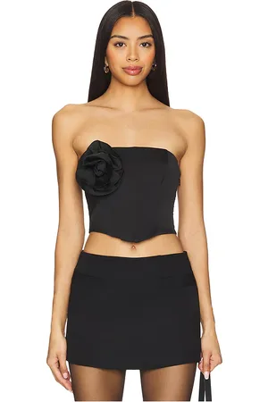 REVOLVE NBD Nbd chiara bustier top en color talla L en - Black. Talla L (también en M, S, XL, XS).