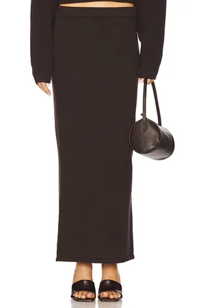 REVOLVE SER.O.YA Ser.o.ya falda midi java en color chocolate talla L en - Chocolate. Talla L (también en M, S, XL, XS, XXS).