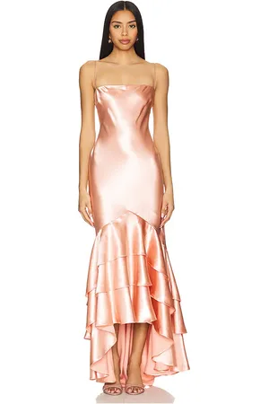 REVOLVE Lovers and Friends Lovers and friends vestido largo julie en color rubor talla L en - Blush. Talla L (también en M, S, XL, XS, XXS).