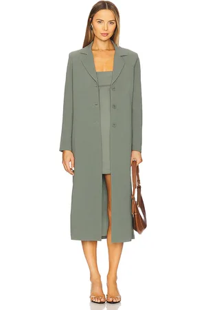 REVOLVE Susana Monaco Susana monaco chaqueta en color verde salvia talla L en - Sage. Talla L (también en M, S).