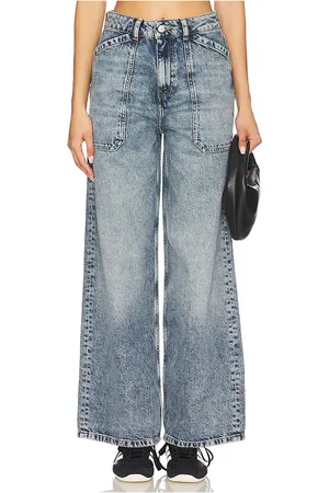 REVOLVE Ba&sh Ba&sh mellou jean en color azul talla 34/2 en - Blue. Talla 34/2 (también en 36/4, 38/6, 40/8, 42/10).