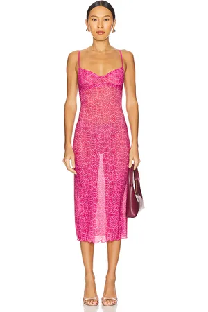 REVOLVE Only Hearts Only hearts vestido lencero rita en color rosado talla L en - Pink. Talla L (también en M, S, XS).