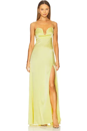 REVOLVE Azeeza Azeeza vestido largo delara en color amarillo talla L en - Yellow. Talla L (también en M).