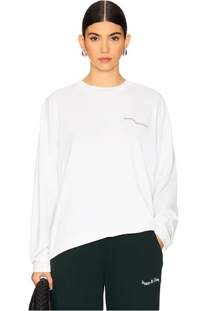 REVOLVE Museum of Peace and Quiet Museum of peace and quiet camisa italic en color talla L en - White. Talla L (también en XL/1X).