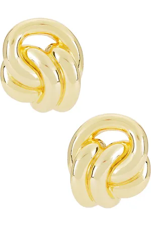 REVOLVE Petit moments Petit moments pendientes de tachuela miami en color oro metálico talla all en - Metallic Gold. Talla all.