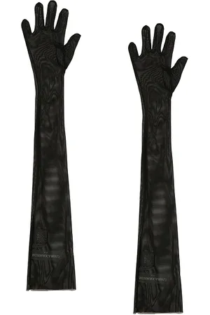 REVOLVE Norma Kamali Norma kamali guantes largos en color negro talla M/L en - Black. Talla M/L (también en XS/S).